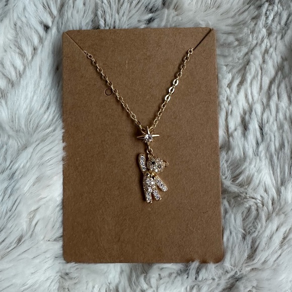 Adorable teddy bear necklace - Picture 6 of 7